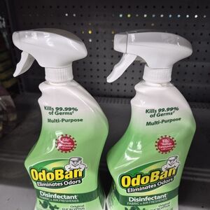 Green Disinfectant Spray - Multi-Purpose Odor Eliminator